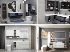 恒潔推出定制系列浴室柜，每個人都有打造個性化的浴室啦