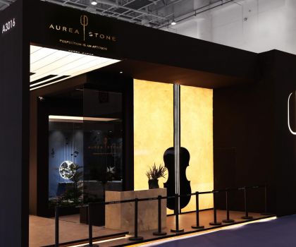 廈門石材展開幕首日，歐若拉精工奢石驚艷亮相