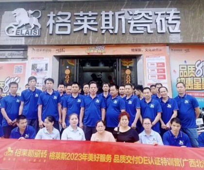 格萊斯瓷磚Ⅹ明珠科筑│【美好服務 品質(zhì)交付】DE專項培訓會（北流站）圓滿結(jié)束