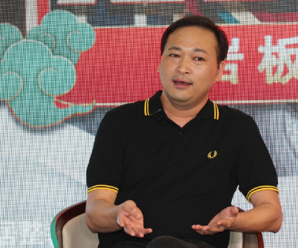 ART+瓷磚總經(jīng)理戴宣貴：堅持藝術(shù)巖板原創(chuàng)設(shè)計，打造核心競爭力