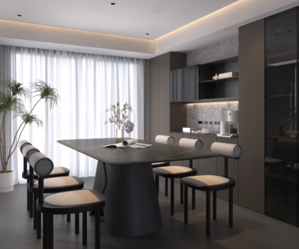 高顏值+強收納，美出新高度的餐邊柜設(shè)計