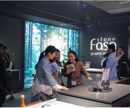 展會(huì)直擊|法薩石開(kāi)年首秀，引爆廈門(mén)石材展