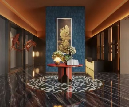 薩米特·靈感丨輕奢會(huì)所相遇瓷磚藝術(shù)，構(gòu)筑非凡空間意境！